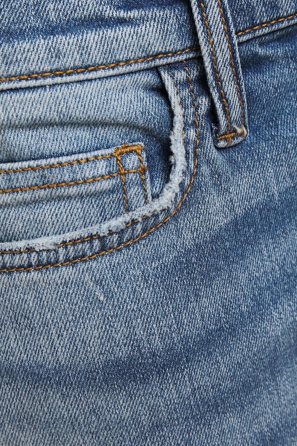 CURRENT/ELLIOTT The Turnt Stiletto cropped studded mid-rise skinny jeans