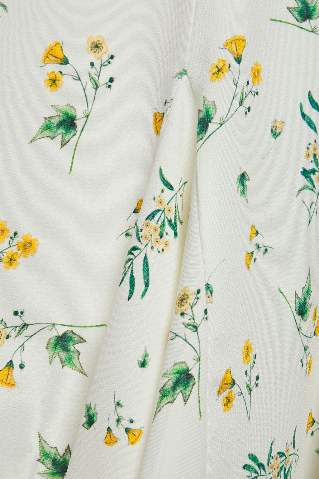 RACIL Lana floral-print stretch-cady mini dress