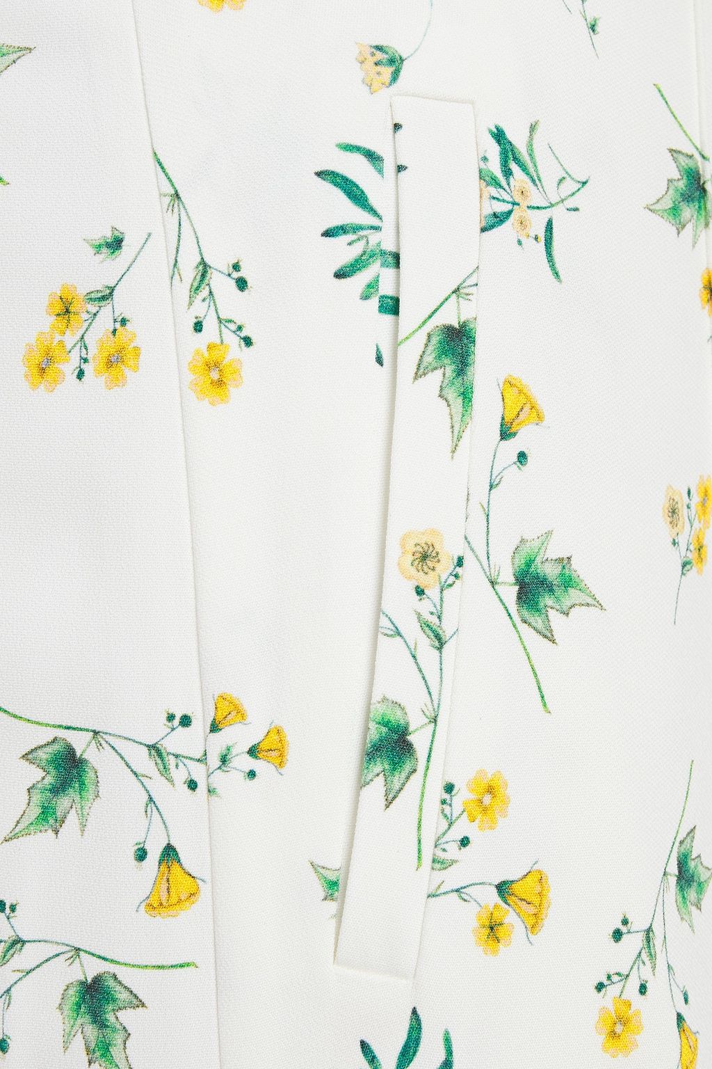 RACIL Desert floral-print crepe wide-leg pants