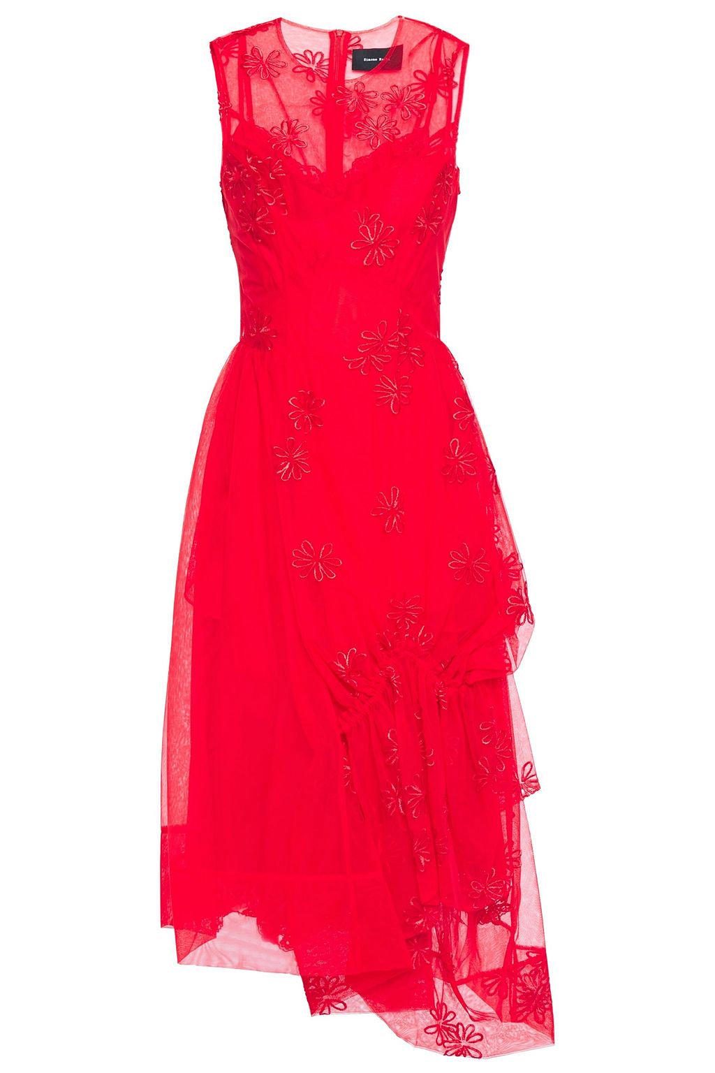 simone rocha red dress