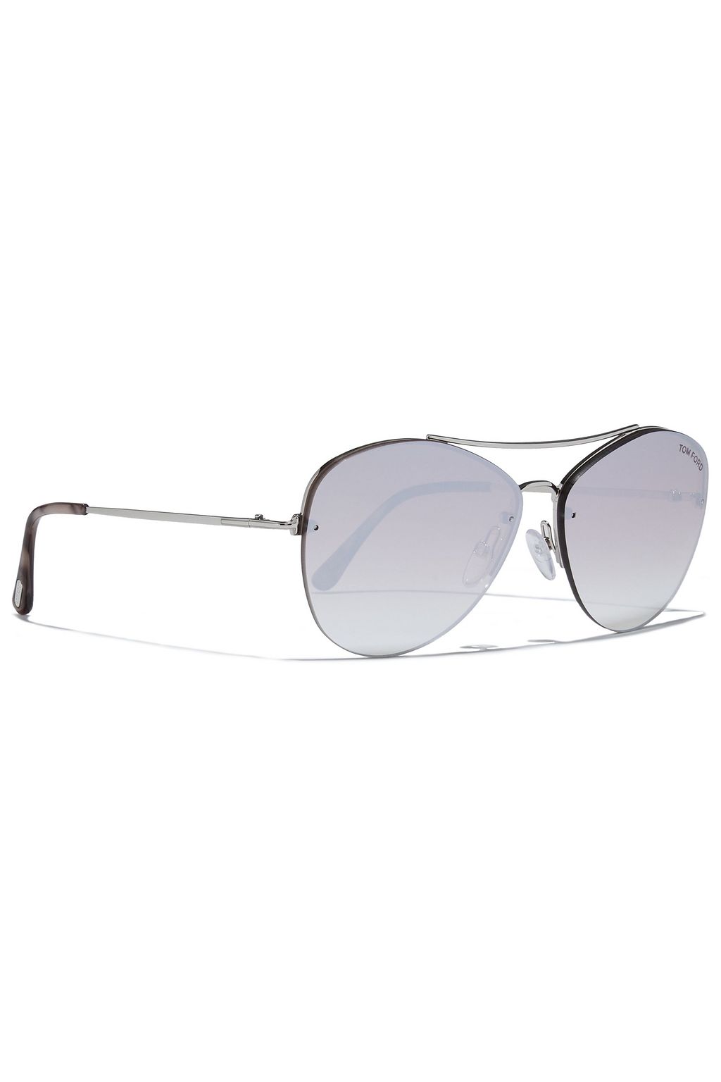 TOM FORD Margret aviator-style gold-tone sunglasses