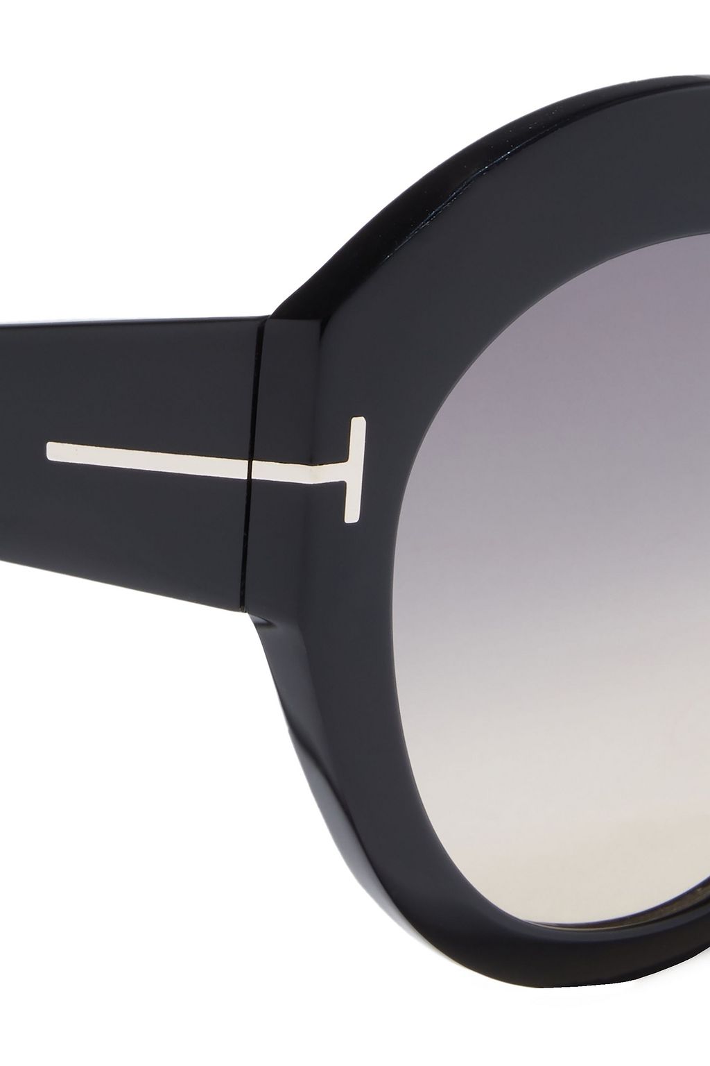 TOM FORD Round-frame acetate sunglasses