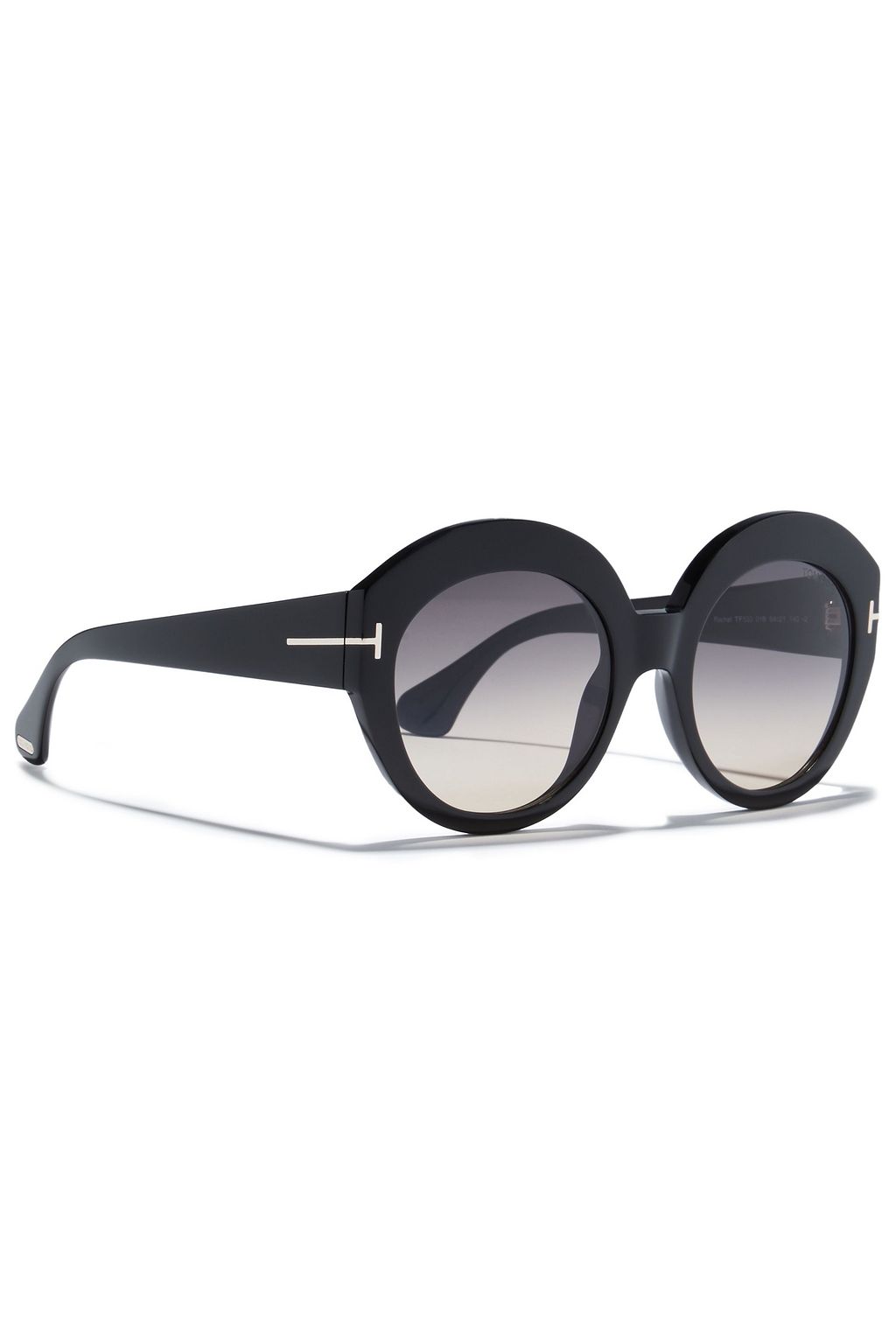 TOM FORD Round-frame acetate sunglasses