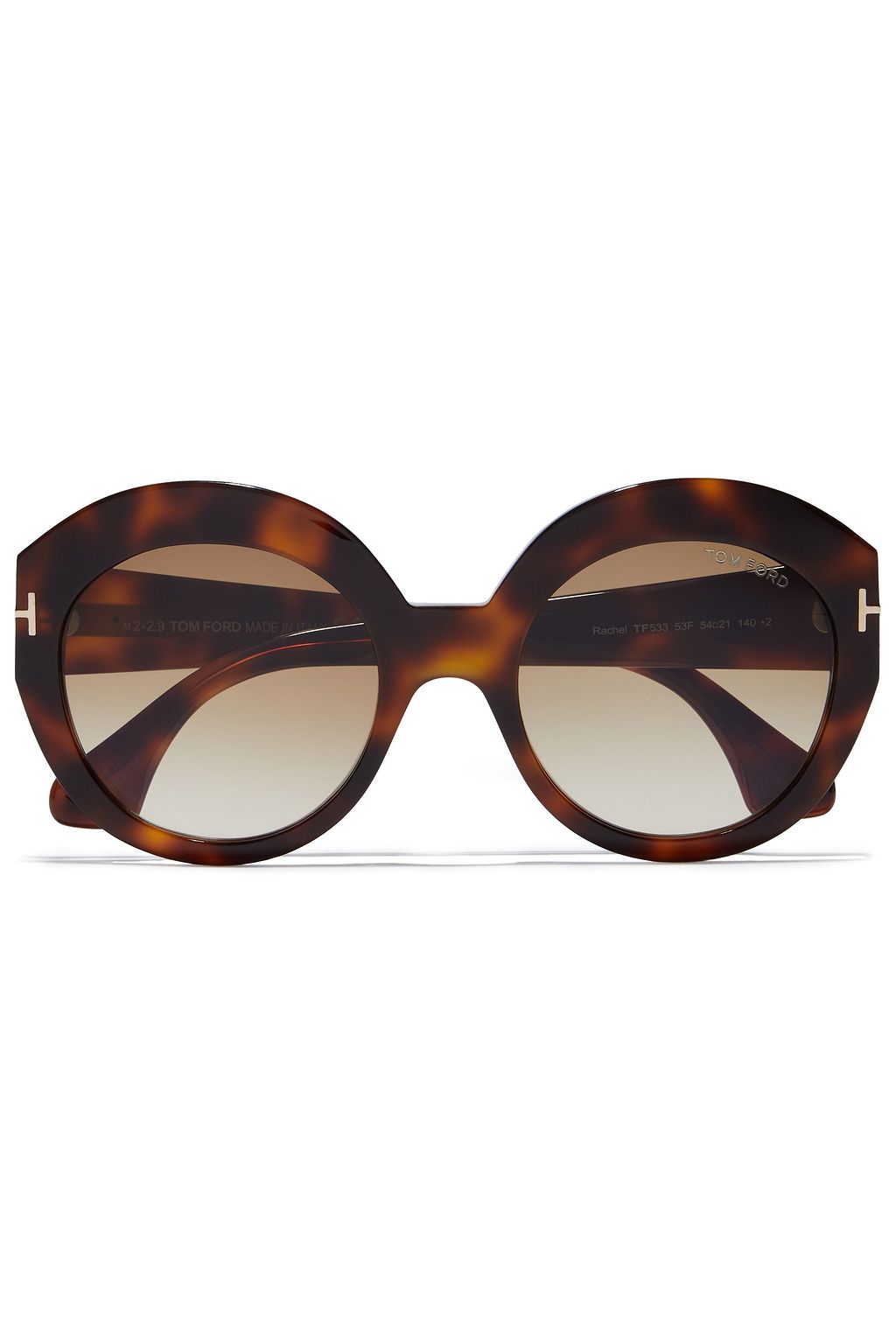 TOM FORD Round-frame tortoiseshell acetate sunglasses | THE OUTNET