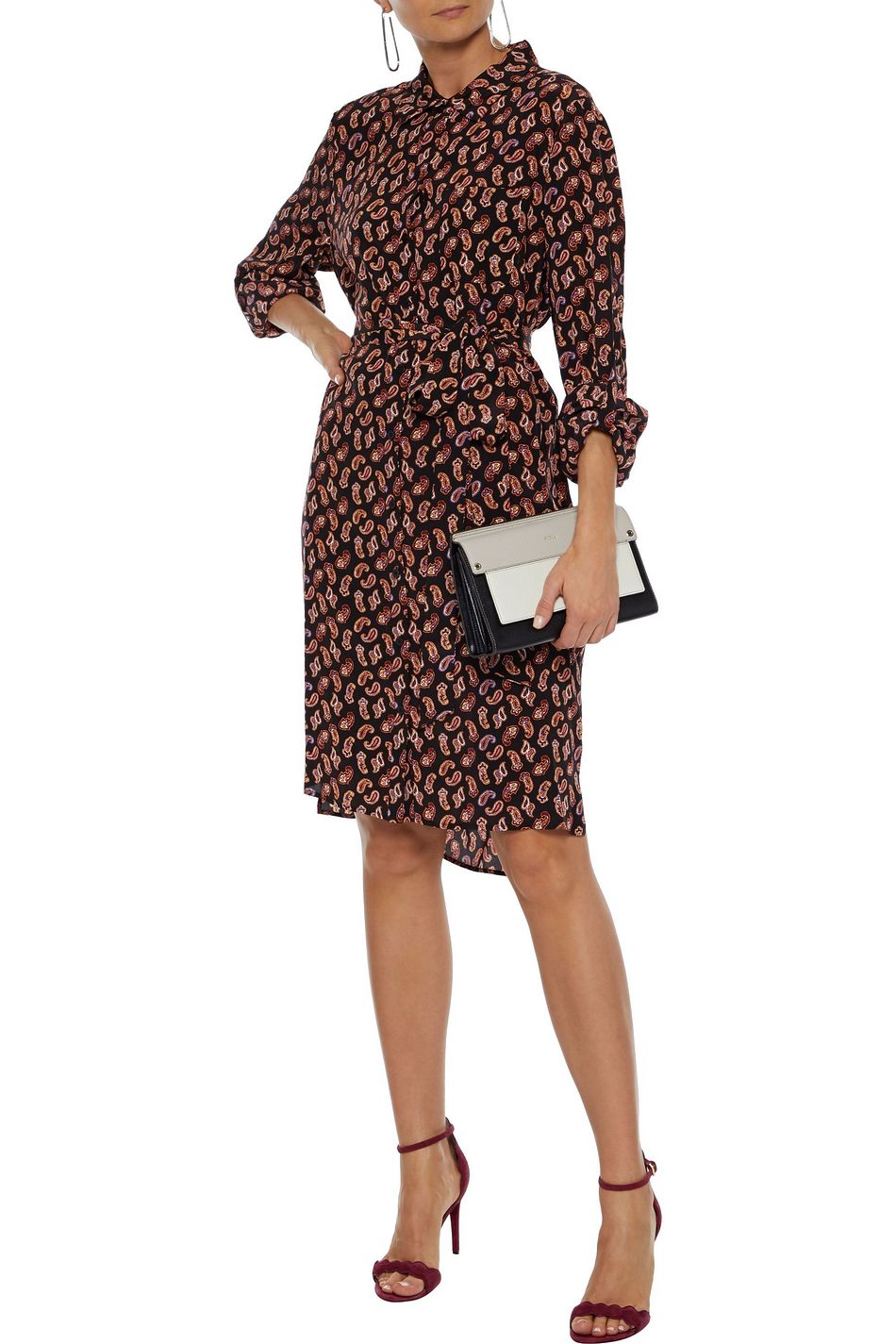 dvf prita dress