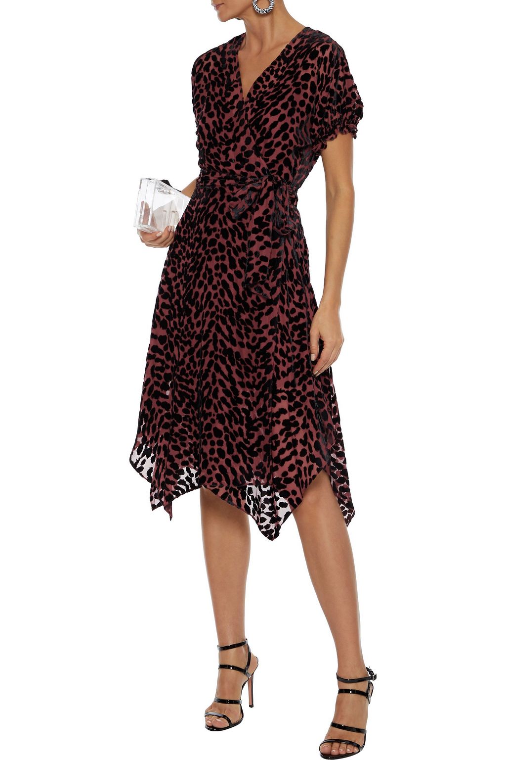 dvf velvet dress