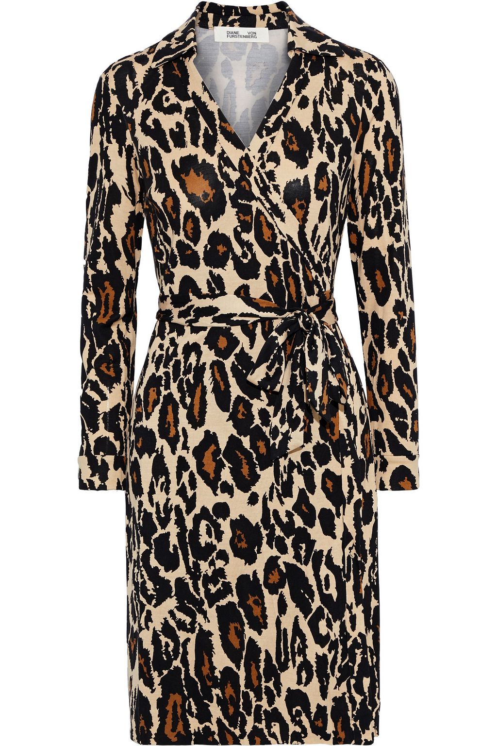designer animal print dress