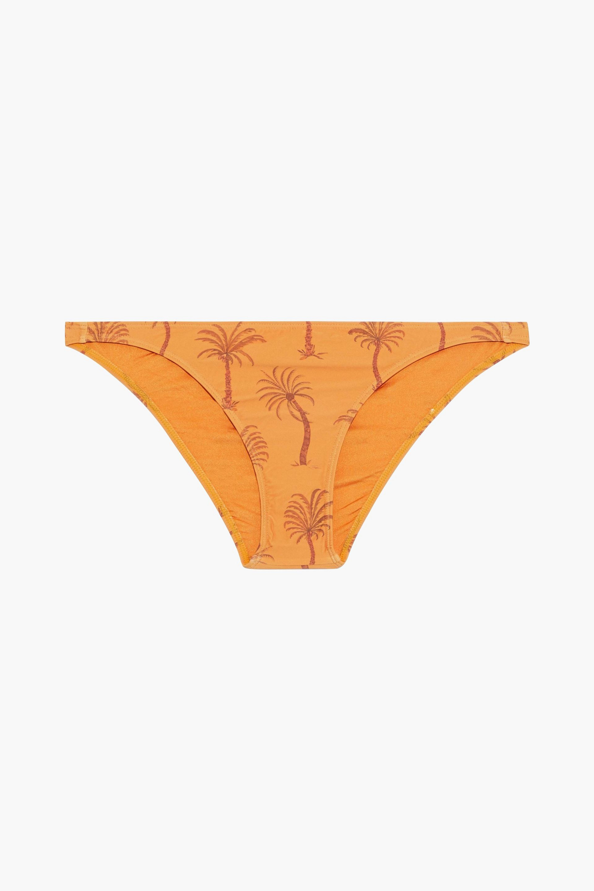 Onia Ashley printed low-rise bikini briefs