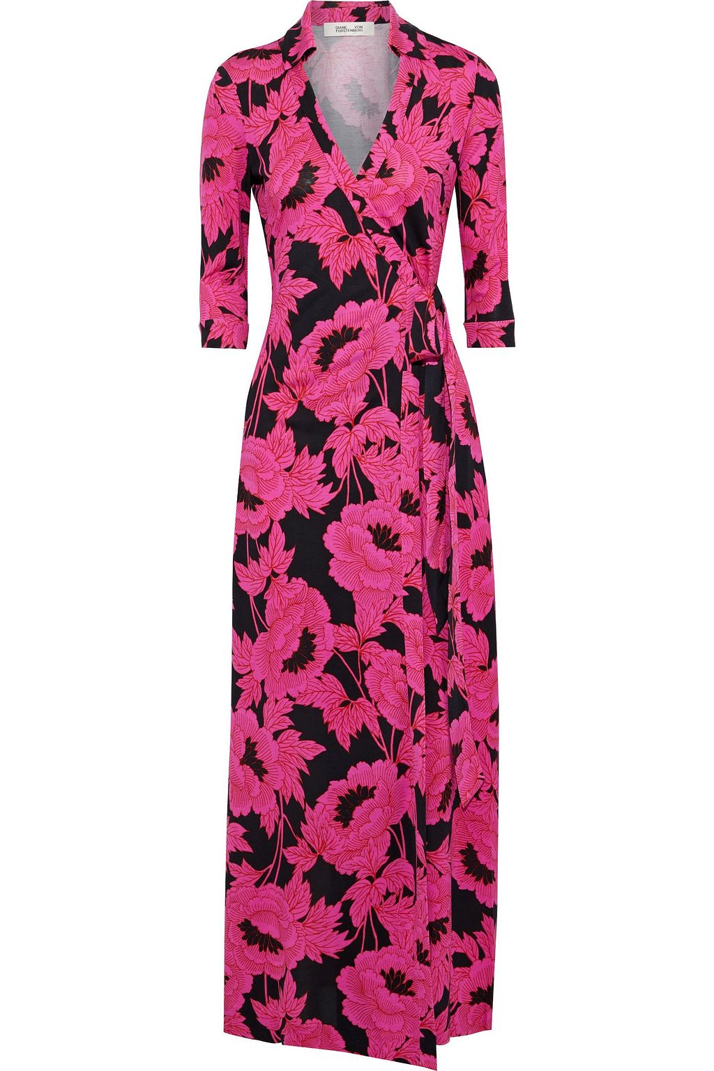 silk jersey maxi dress