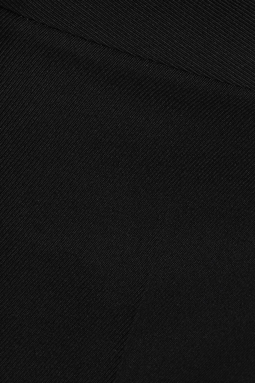 VICTORIA BECKHAM Wool-twill wide-leg pants