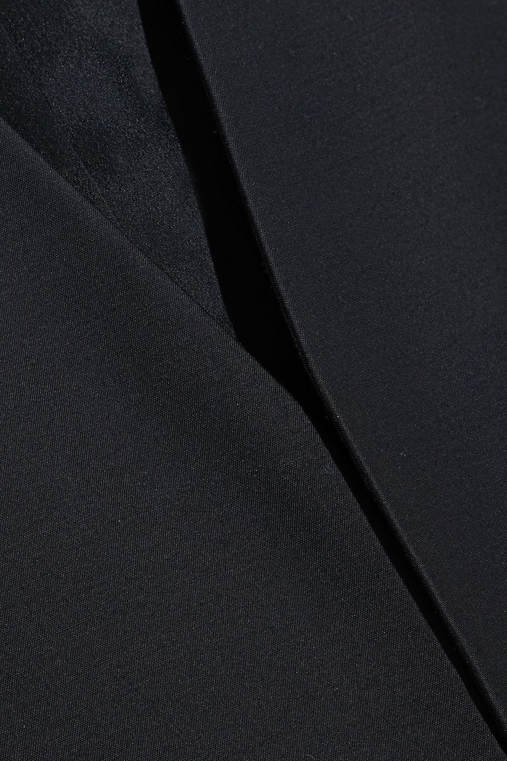 VICTORIA BECKHAM Belted wool and silk-blend shantung jacket
