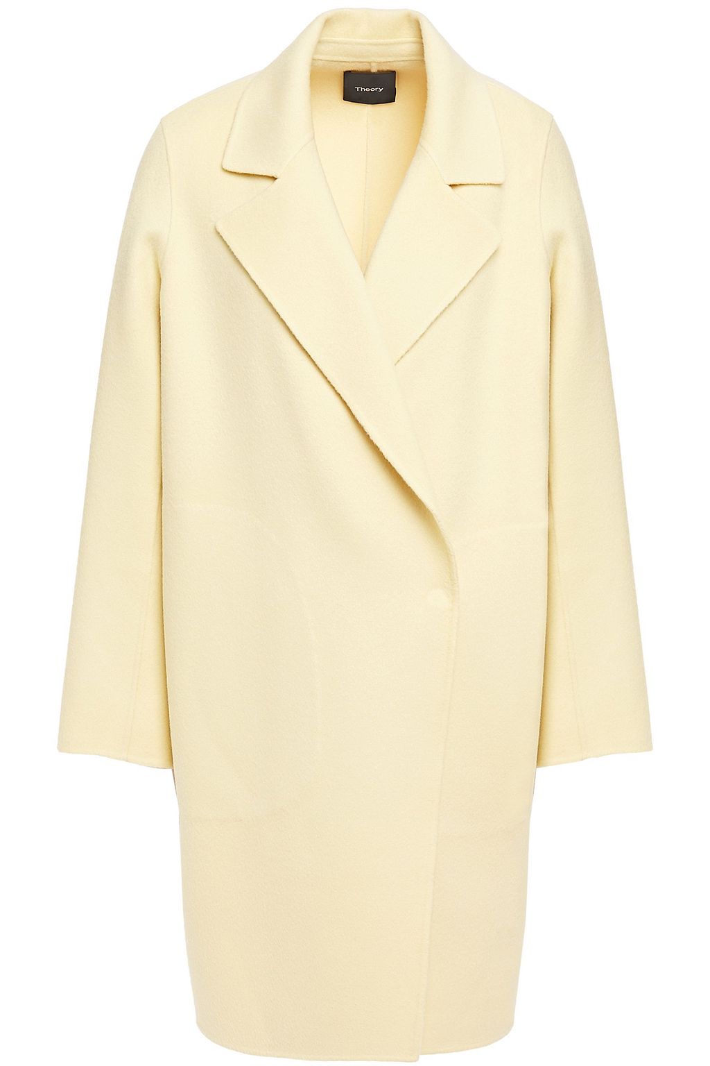 theory yellow coat