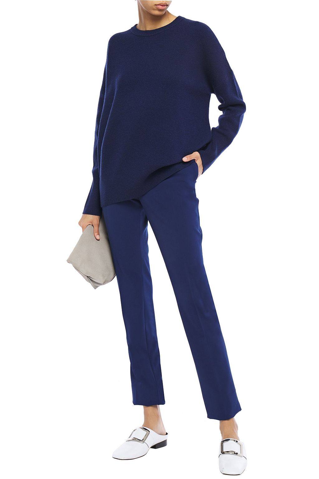 THEORY Charmant wool-blend sweater