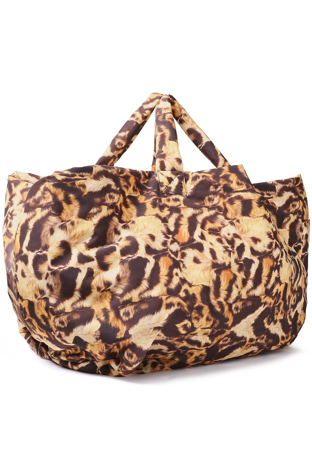 VICTORIA BECKHAM Leather-trimmed shell tote