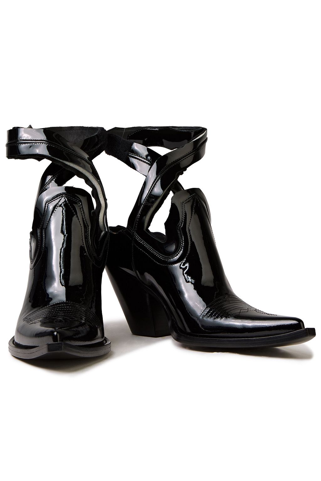 maison margiela cutout sandal bootie