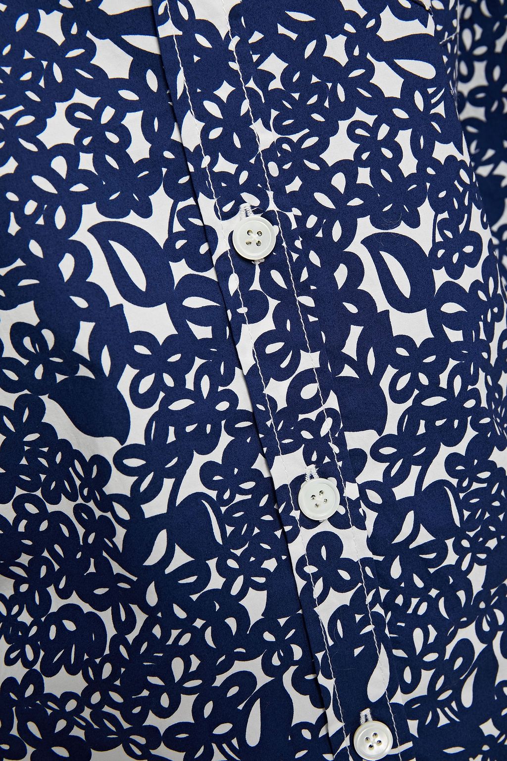 MARNI Printed cotton-poplin shirt