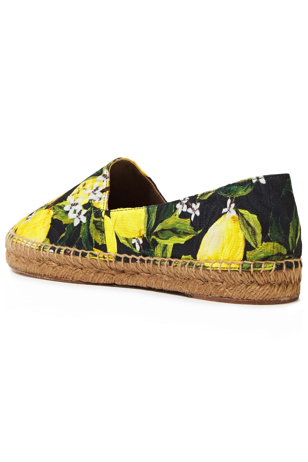 DOLCE&GABBANA Printed jacquard espadrilles