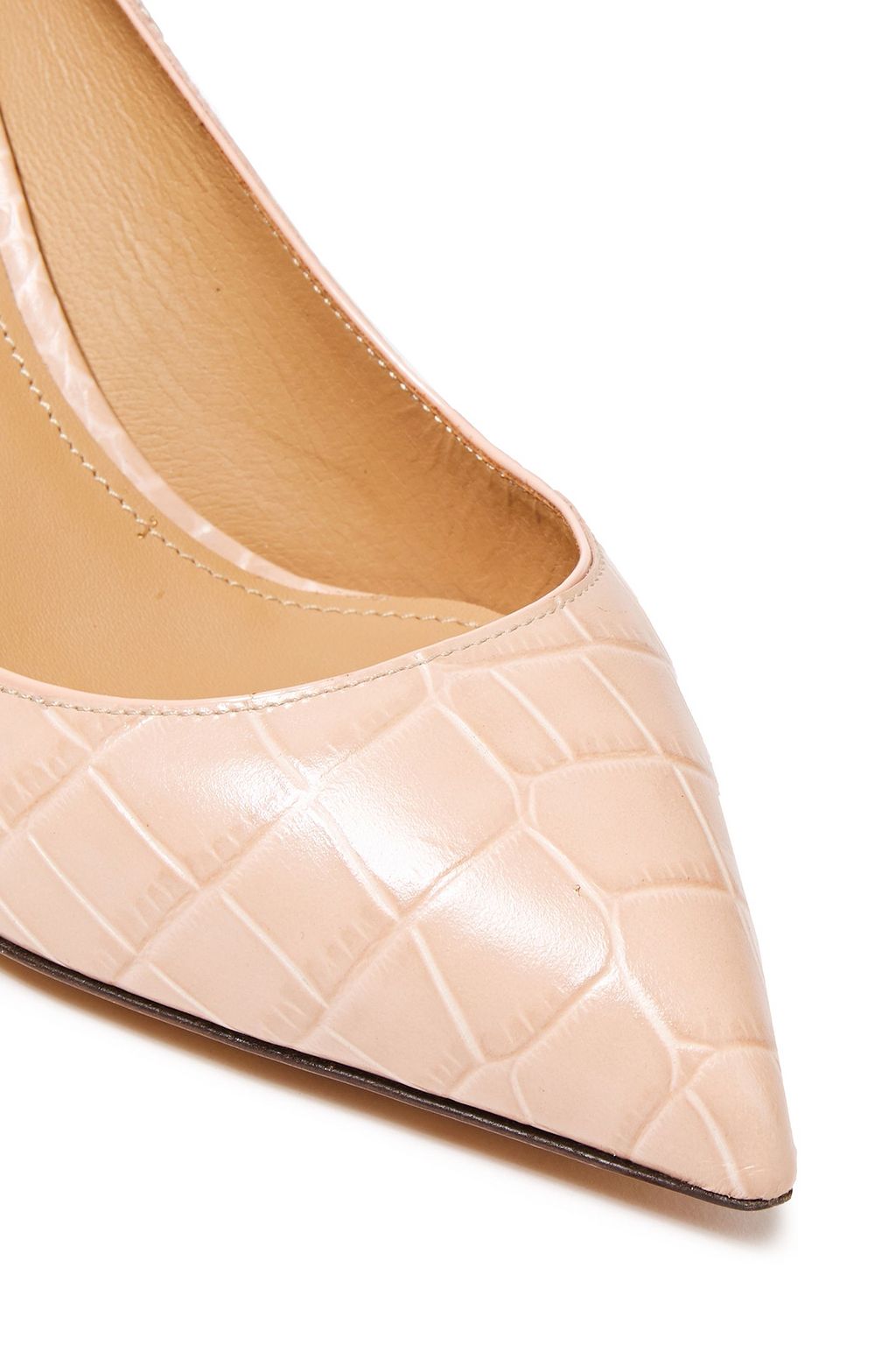 DOLCE&GABBANA Bellucci croc-effect leather pumps