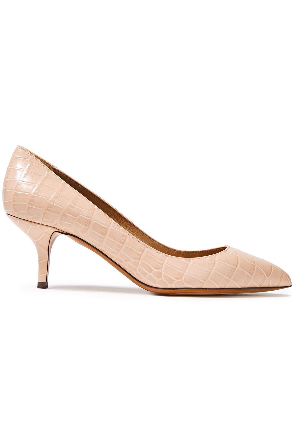 croc effect heels
