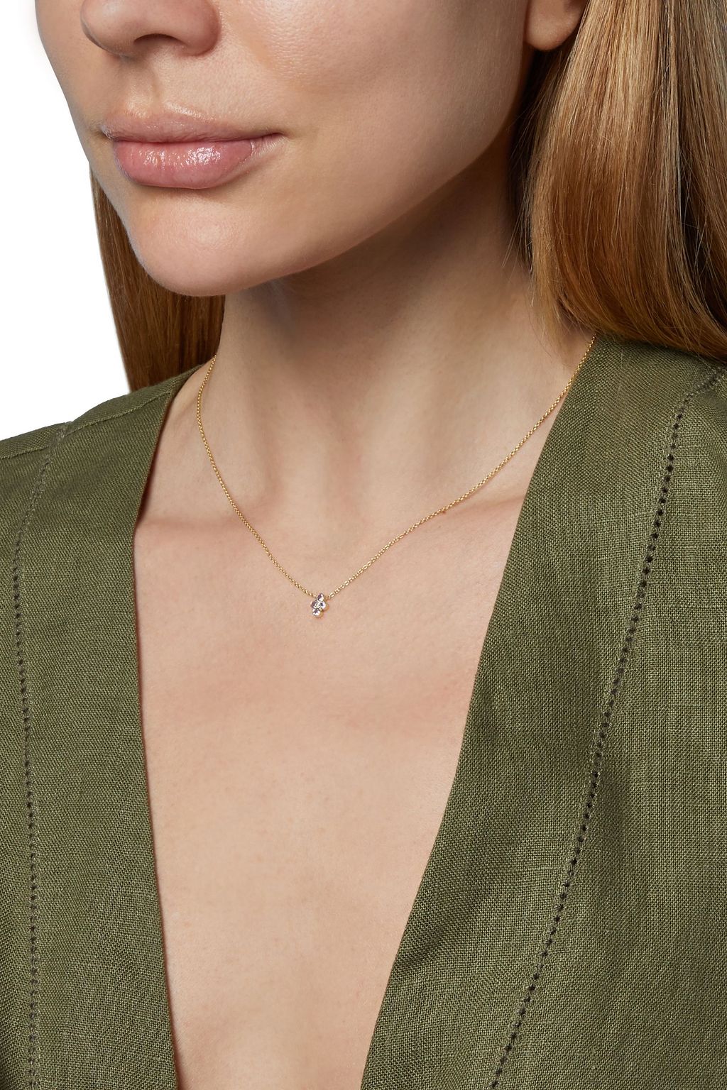 AMRAPALI Tarakini 18-karat gold tanzanite necklace