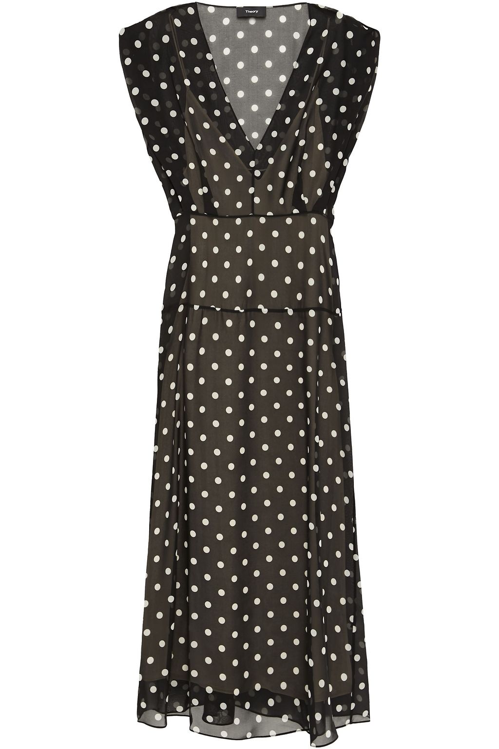 polka dot dress silk