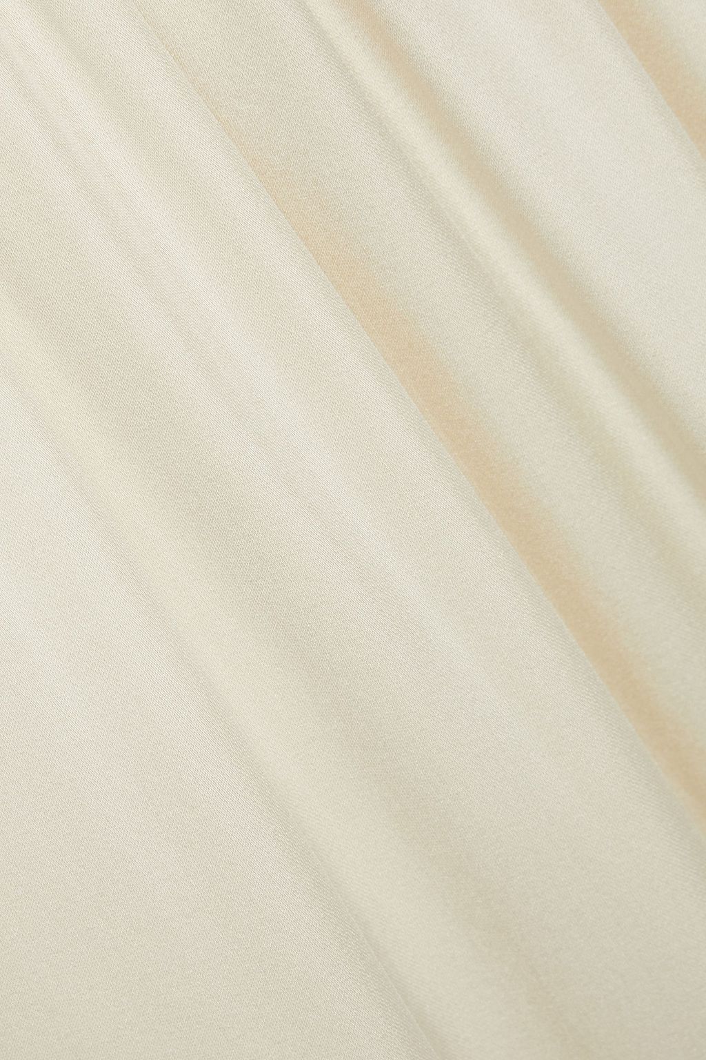 THEORY Gathered silk midi skirt