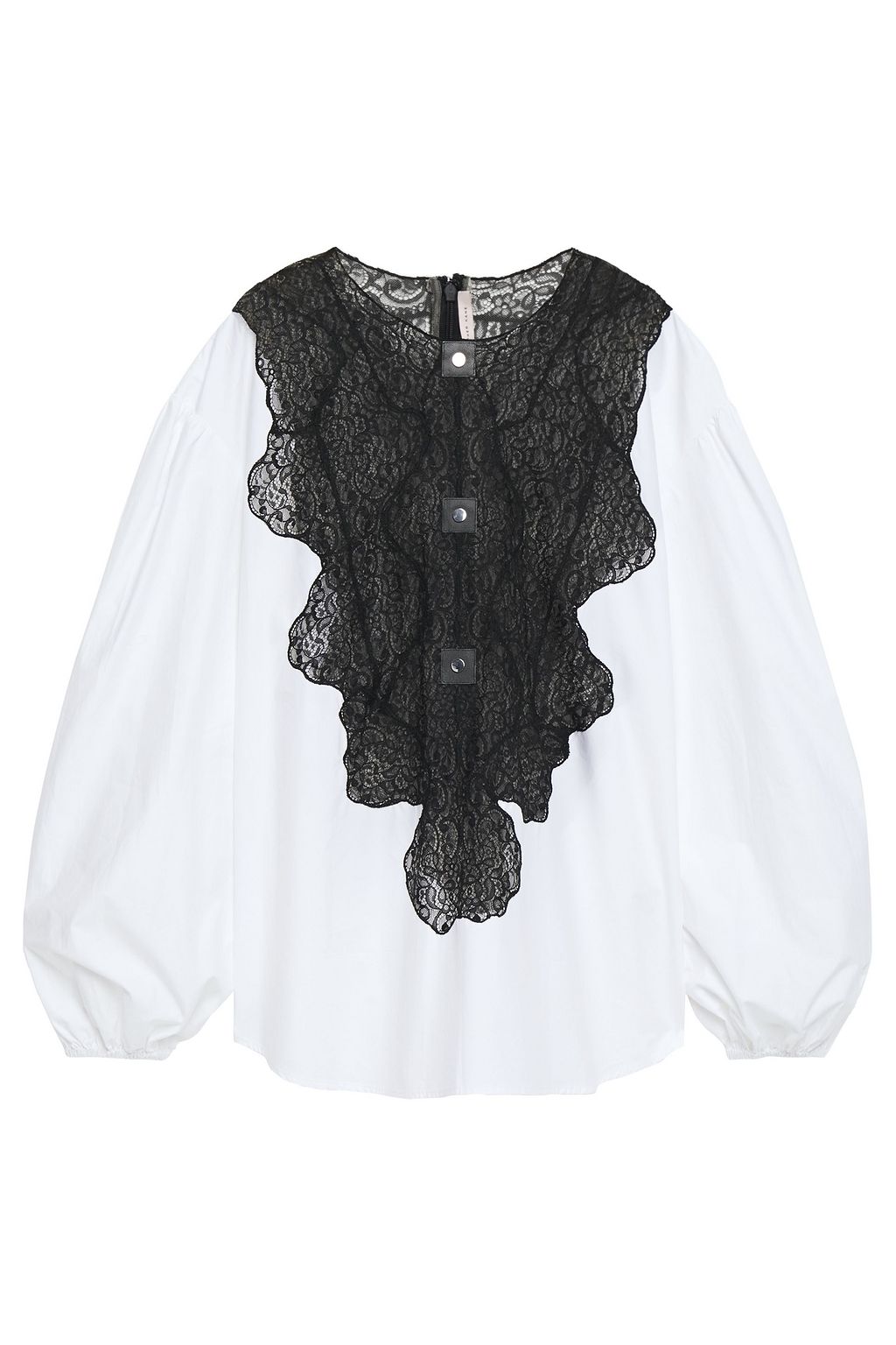 gathered cotton lace