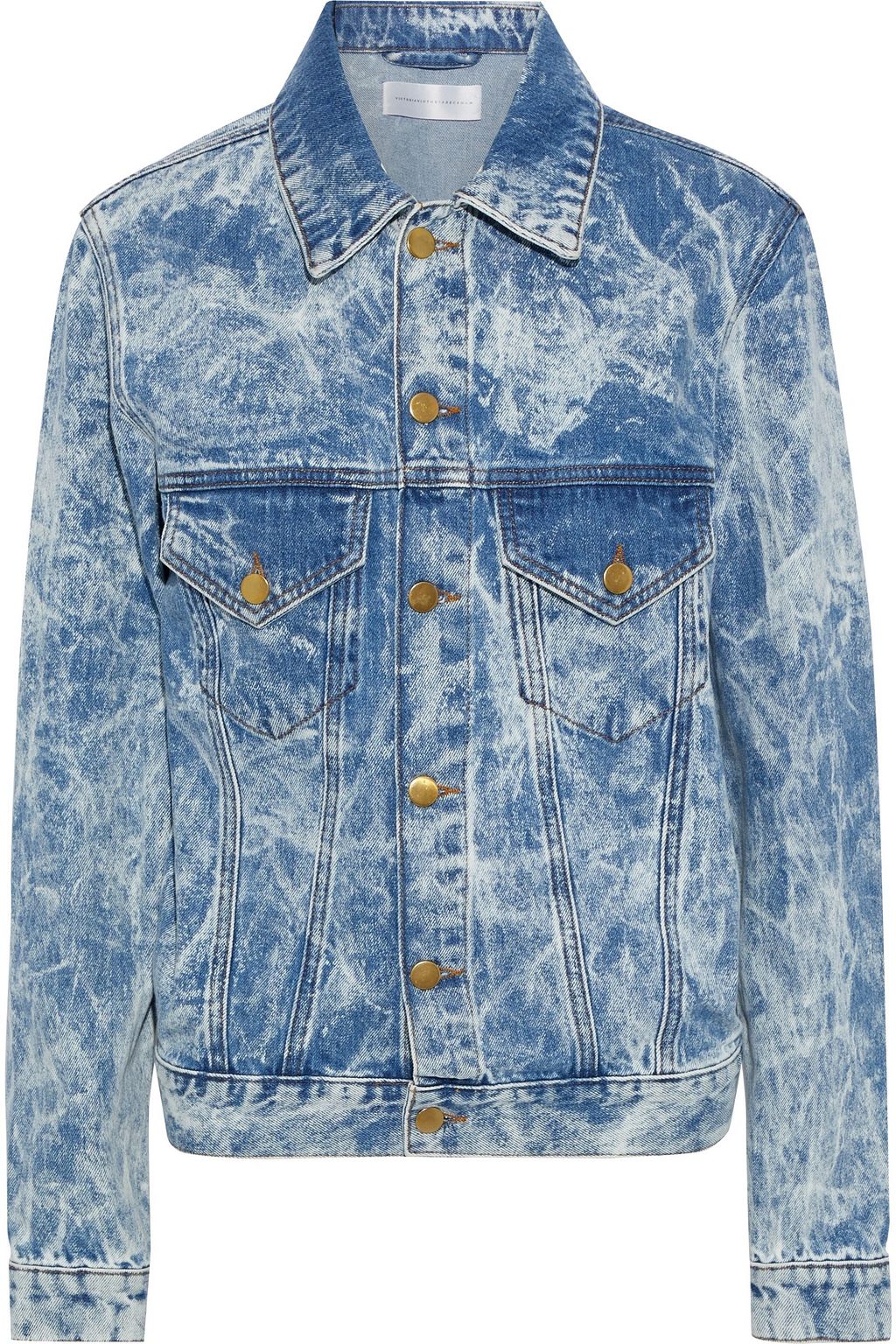 bleached denim