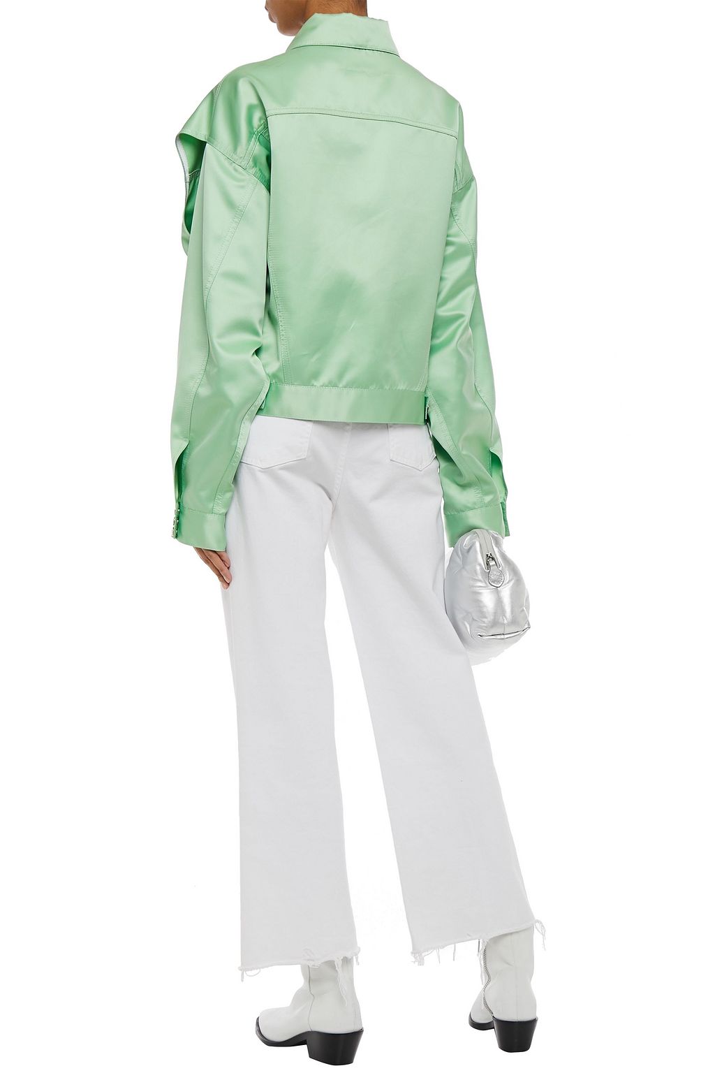 MM6 MAISON MARGIELA Cutout satin jacket