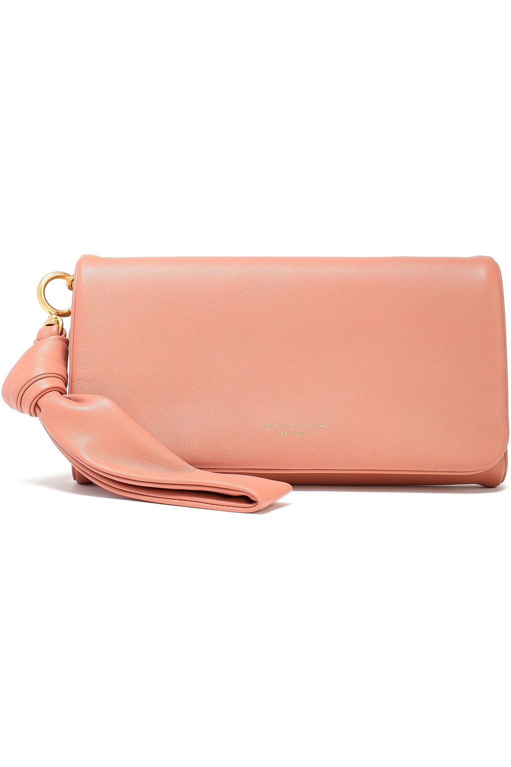 tory burch leather clutch