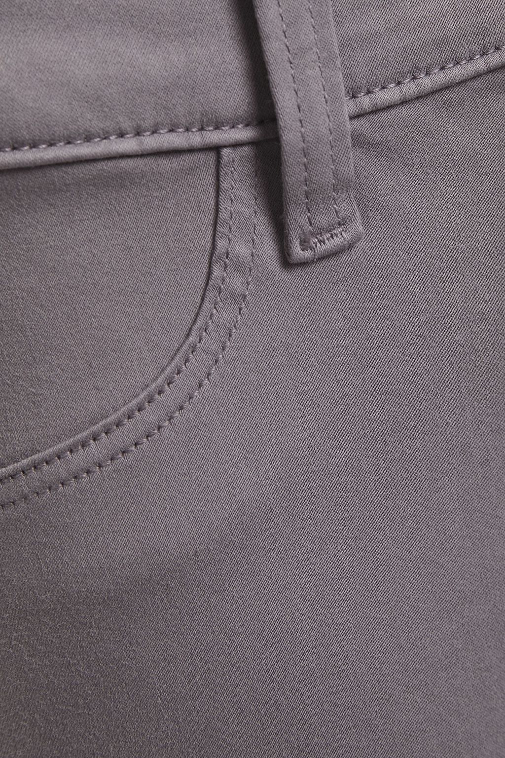 J BRAND Cotton-blend sateen skinny-leg pants