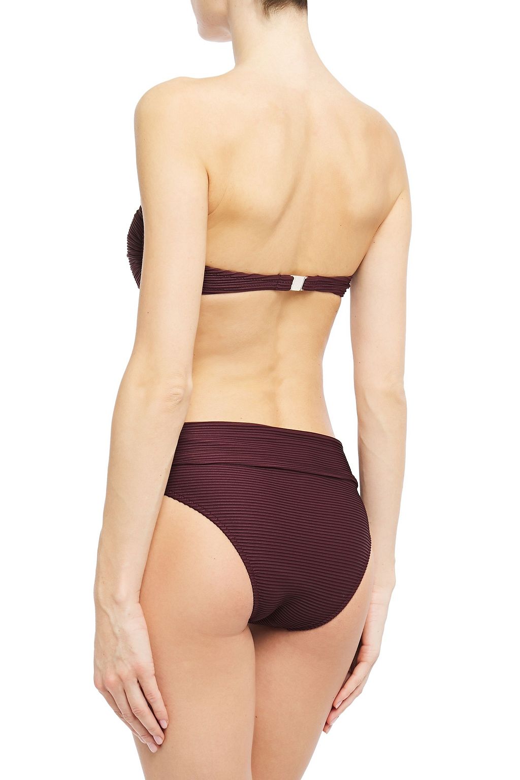 HEIDI KLEIN Ribbed mid-rise bikini briefs