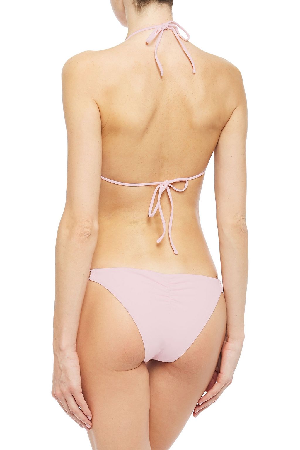 HEIDI KLEIN Ruched low-rise bikini briefs
