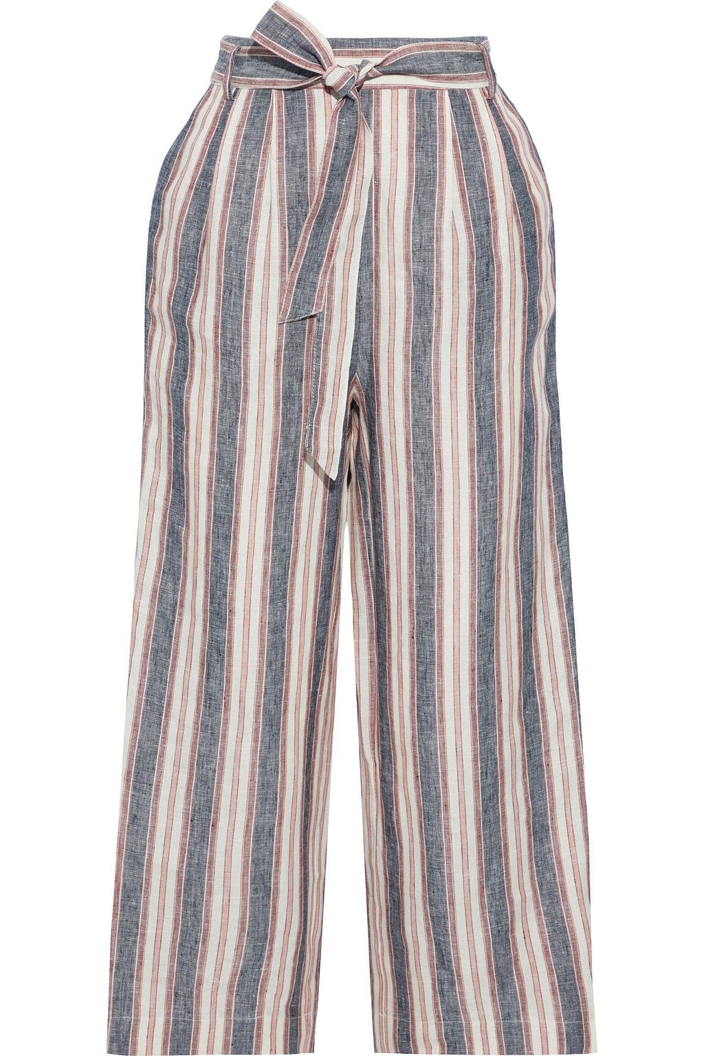 frame striped pants