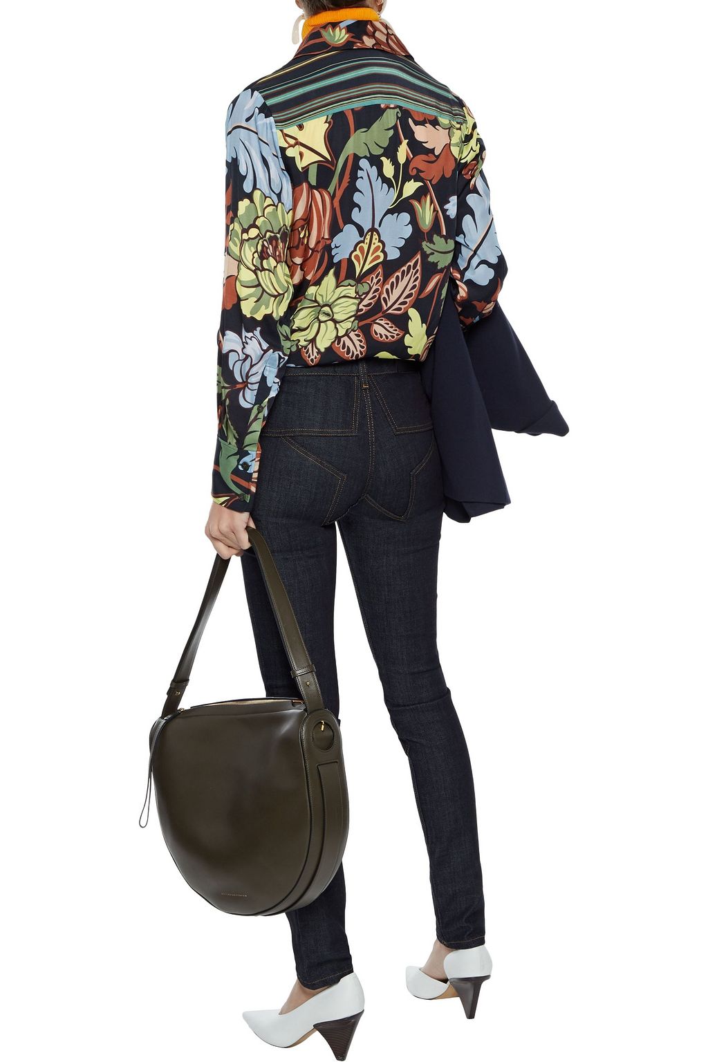 VICTORIA, VICTORIA BECKHAM Low-rise skinny jeans