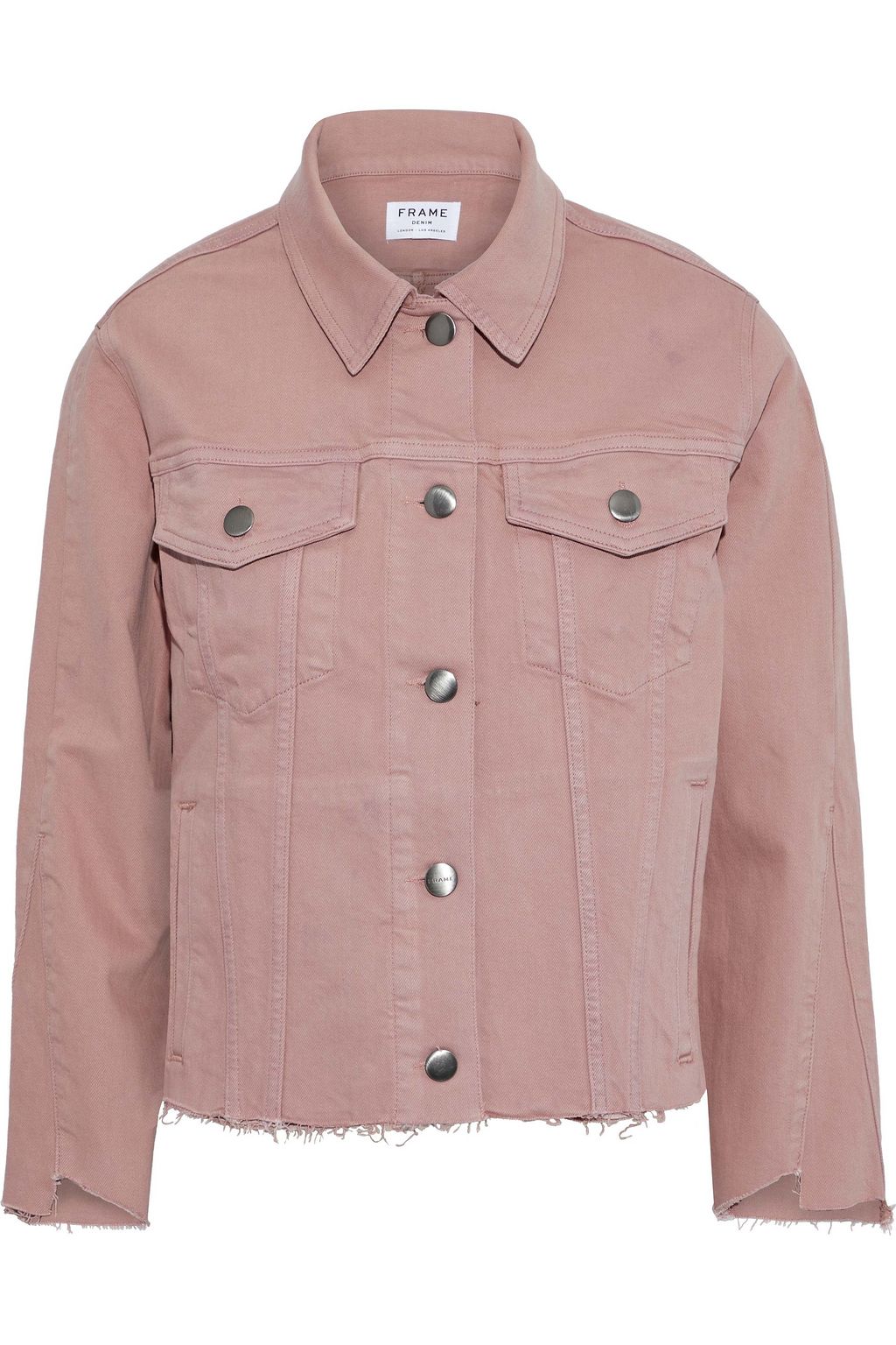 blush denim jacket