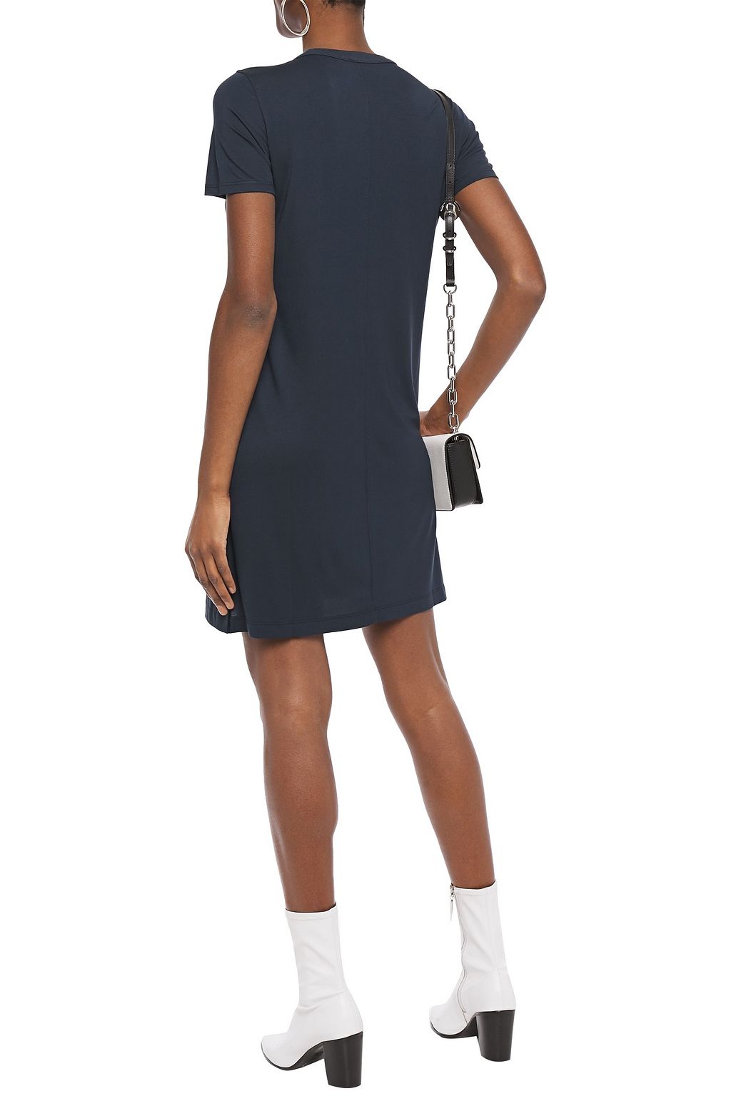 RAG & BONE Allegra button-detailed jersey mini dress