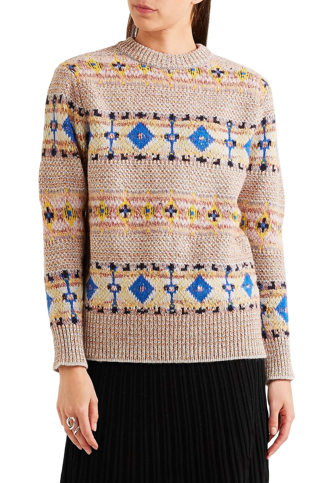 VICTORIA BECKHAM Wool and alpaca-blend sweater