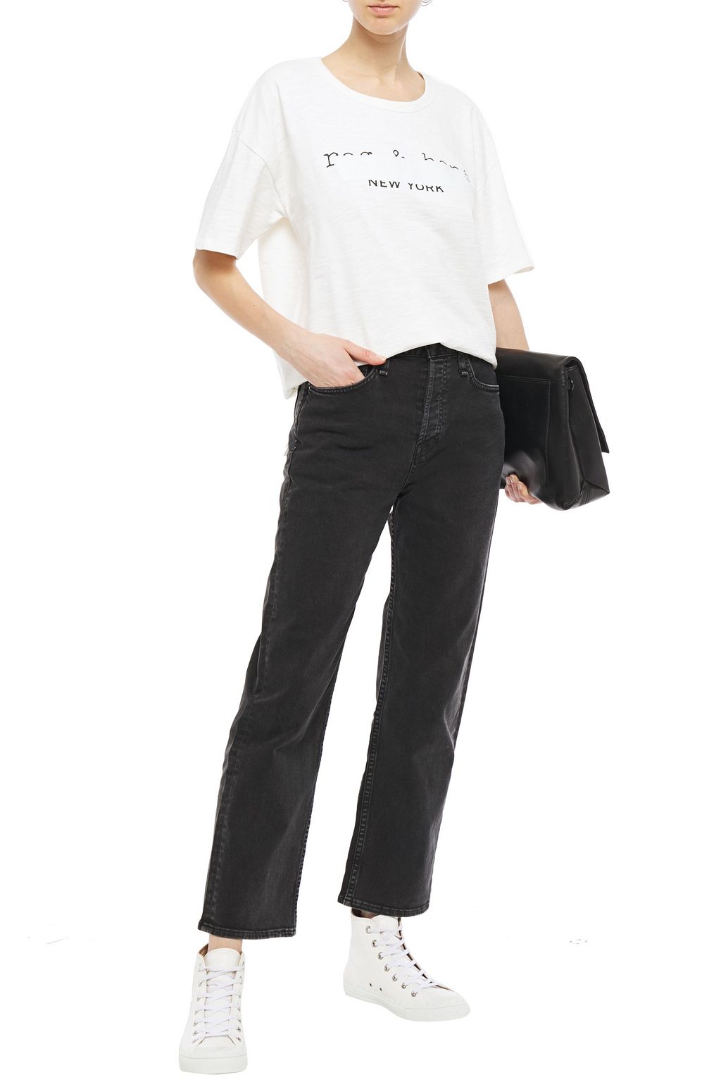 RAG & BONE Maya high-rise straight-leg jeans