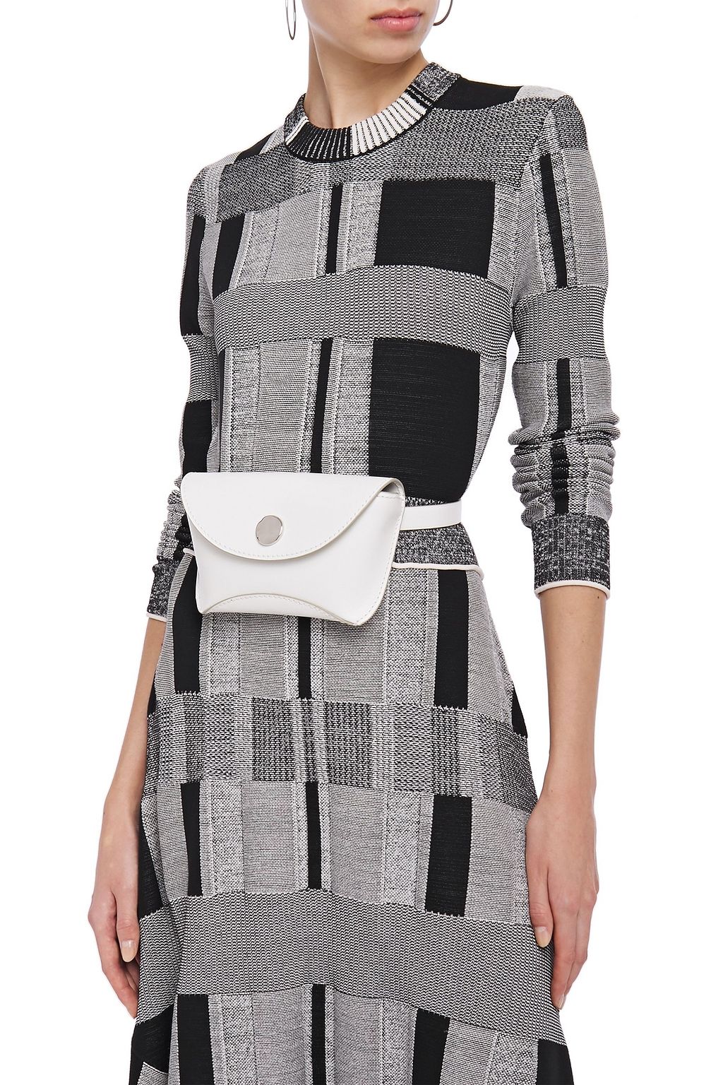 3.1 PHILLIP LIM Slim textured-leather belt bag