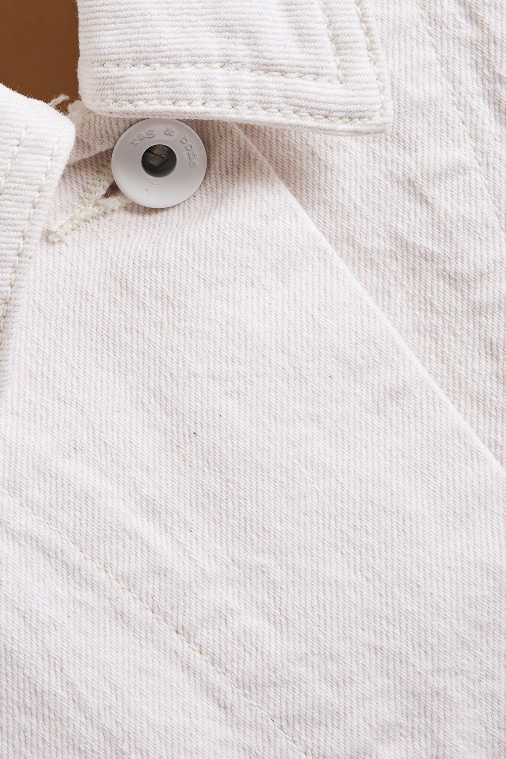 white workwear jacket