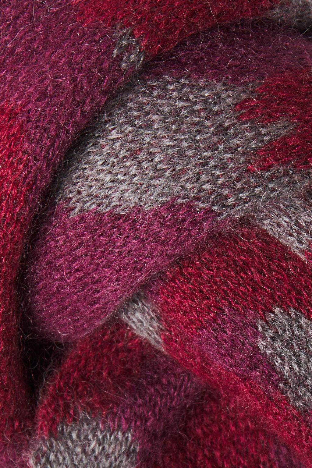 RAG & BONE Jacquard-knit scarf