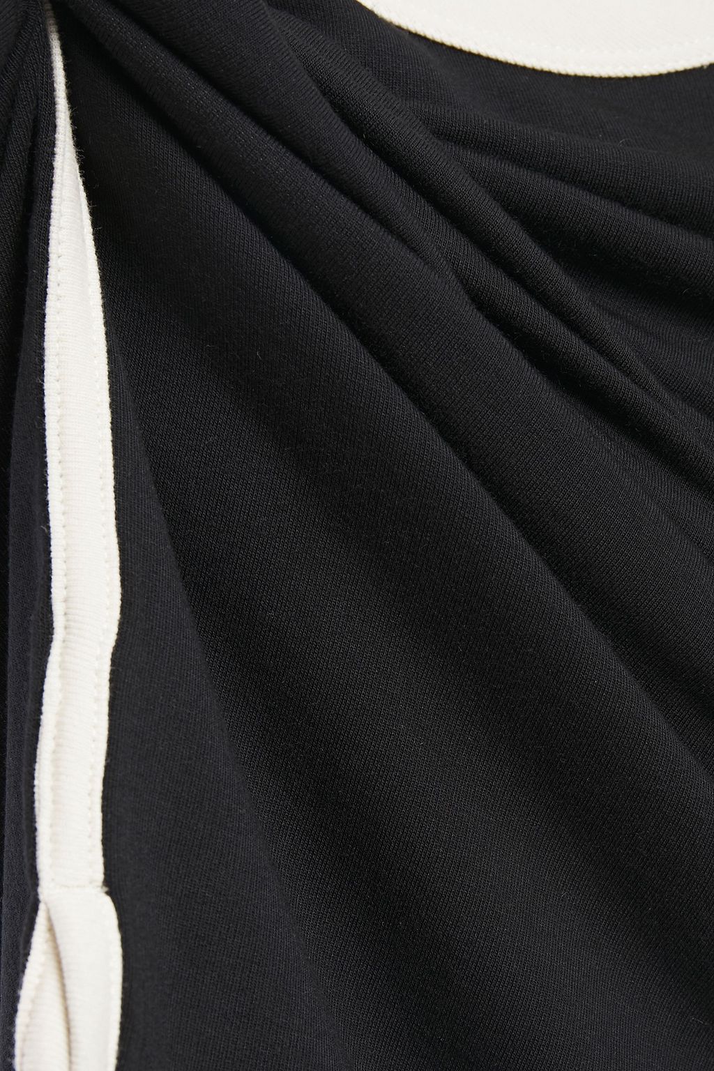 RAG & BONE Coast two-tone French modal-blend terry mini dress