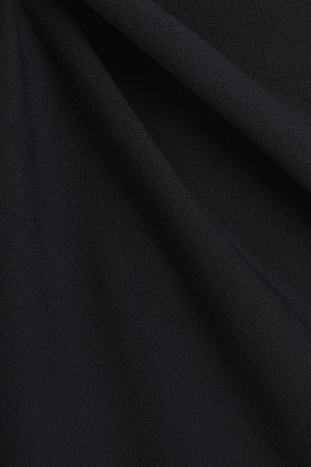 DOLCE&GABBANA Wool-blend crepe midi skirt