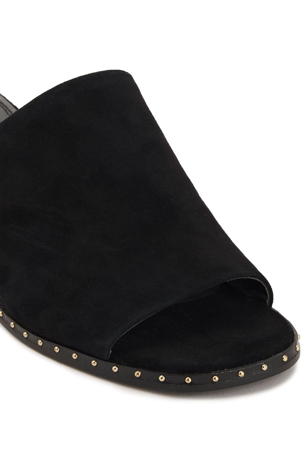 MAJE Studded suede sandals