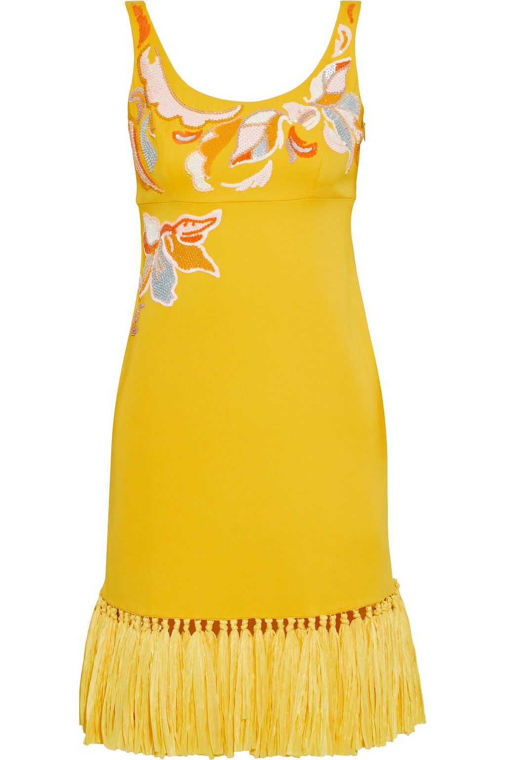 emilio pucci yellow dress