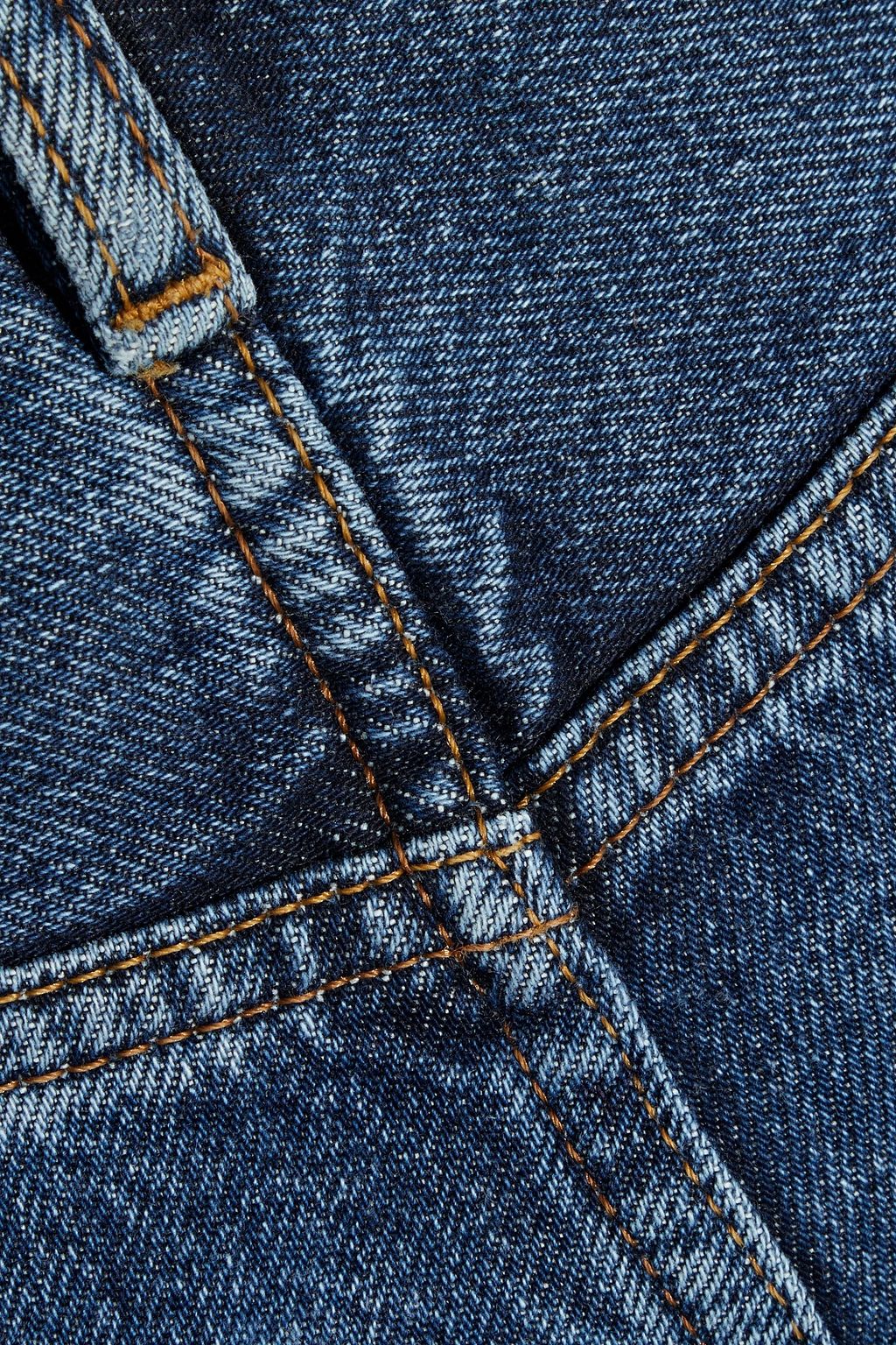 ACNE STUDIOS Log high-rise straight-leg jeans