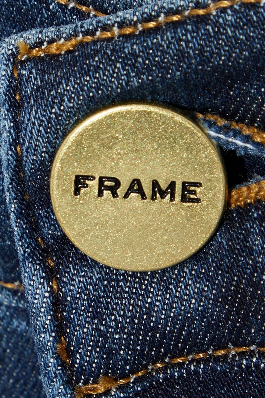 FRAME Le Skinny De Jeanne frayed low-rise skinny jeans