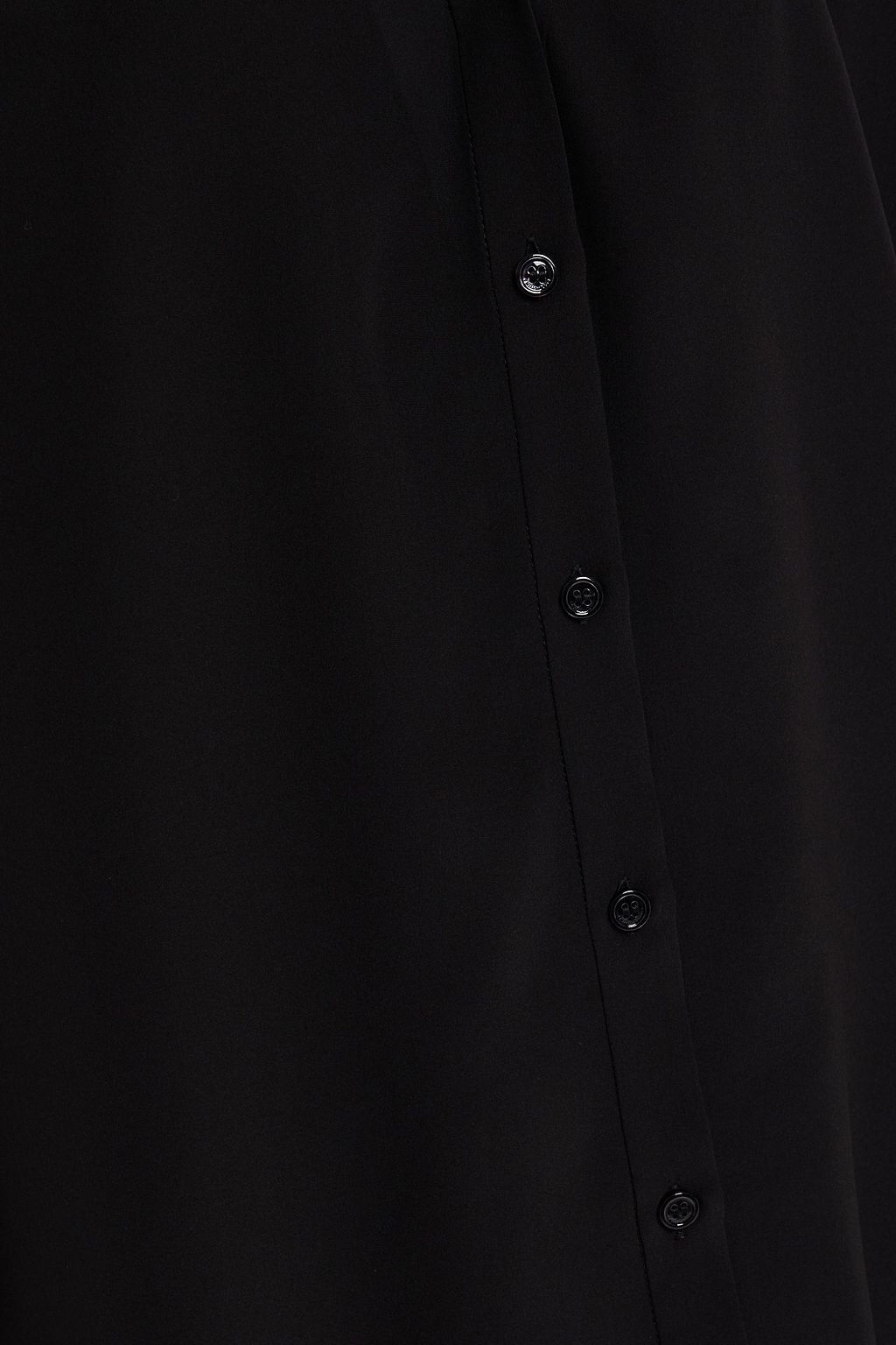PUCCI Shirred silk crepe de chine shirt