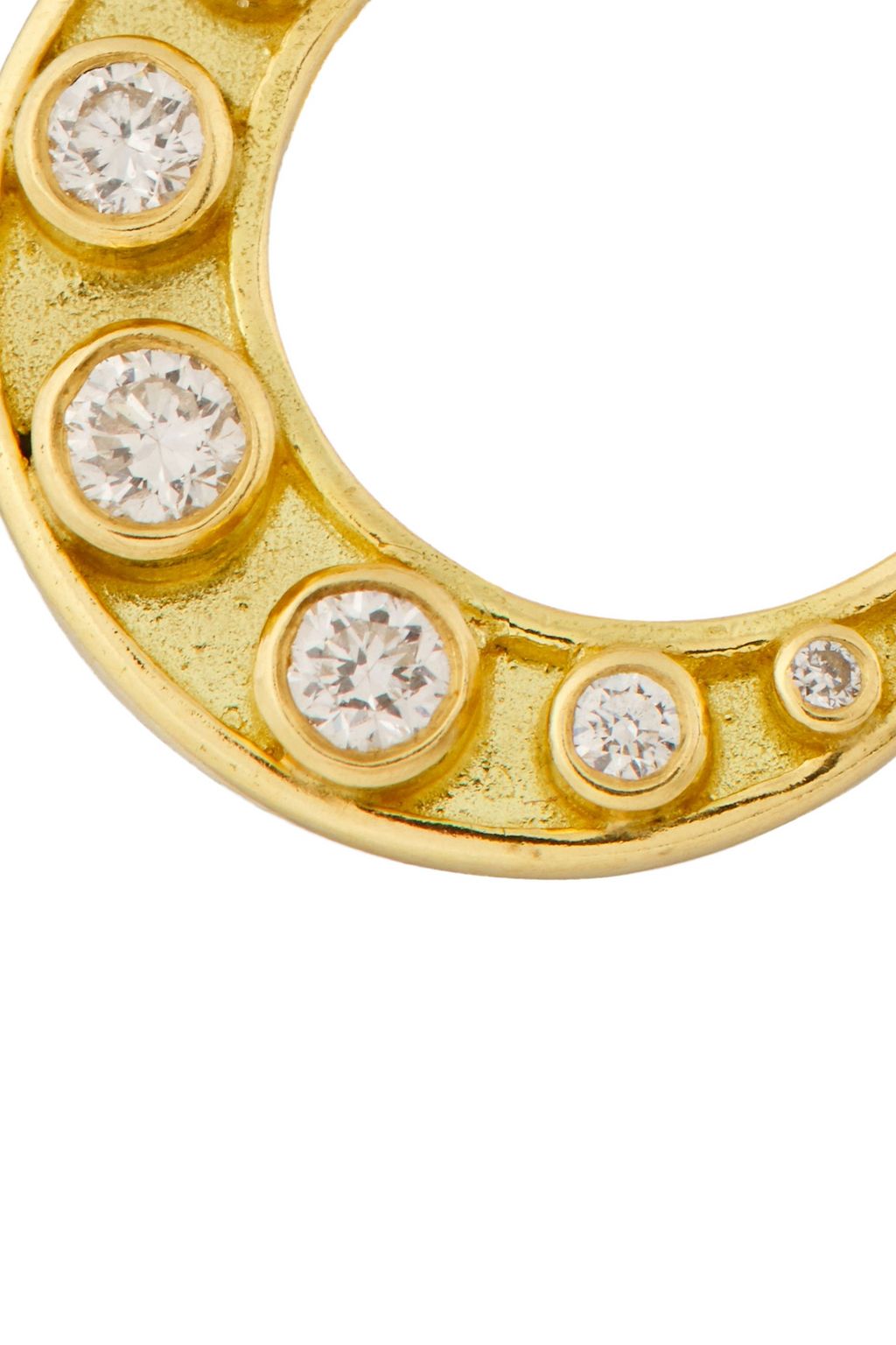 AMRAPALI 18-karat gold diamond earrings